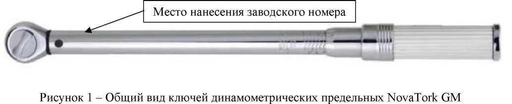 Внешний вид. Ключи динамометрические предельные, http://oei-analitika.ru рисунок № 1