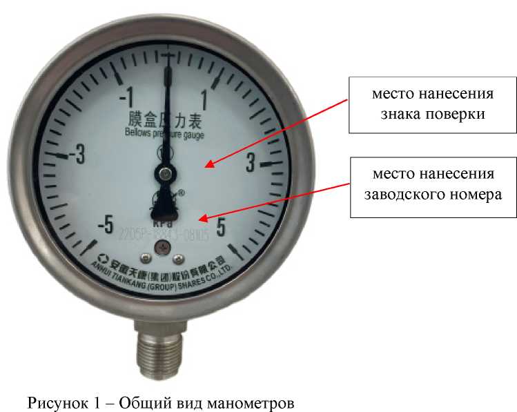 Внешний вид. Манометры мембранные YE, http://oei-analitika.ru рисунок № 1