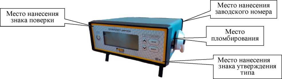 Внешний вид. Киловольтметры цифровые, http://oei-analitika.ru рисунок № 1