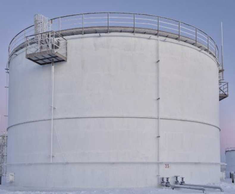 Внешний вид. Резервуары стальные вертикальные цилиндрические, http://oei-analitika.ru рисунок № 1