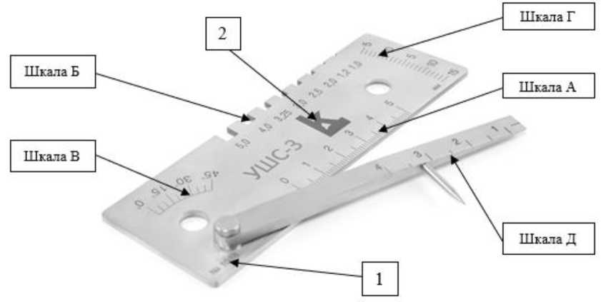 Внешний вид. Шаблоны сварщика универсальные Калиброн (), http://oei-analitika.ru 