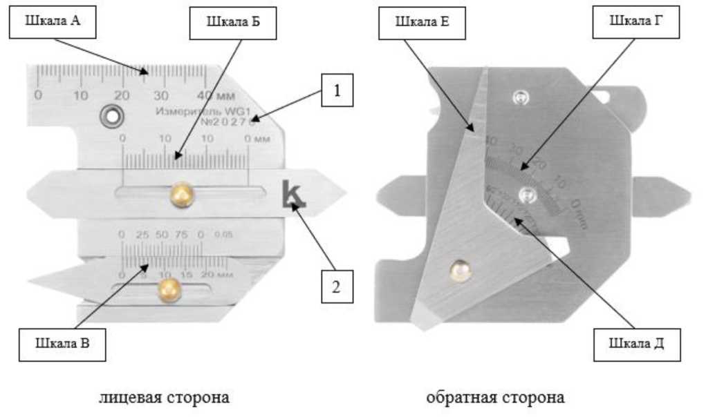 Внешний вид. Шаблоны сварщика универсальные Калиброн, http://oei-analitika.ru рисунок № 3
