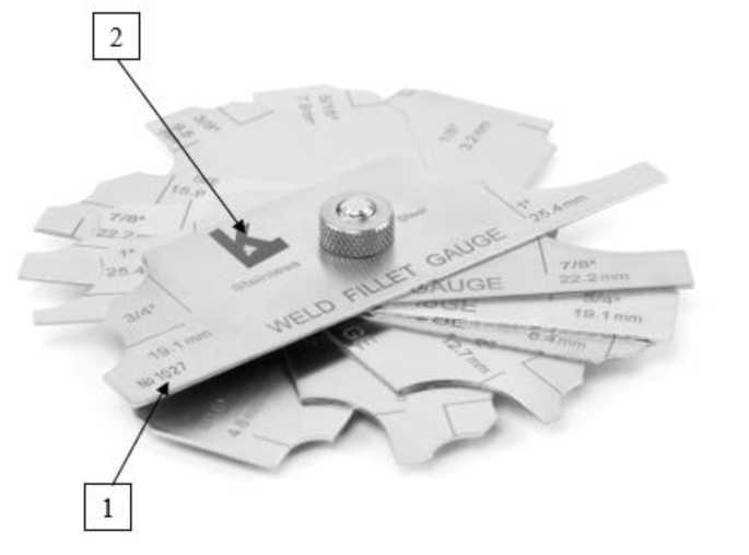 Внешний вид. Шаблоны сварщика универсальные Калиброн, http://oei-analitika.ru рисунок № 7