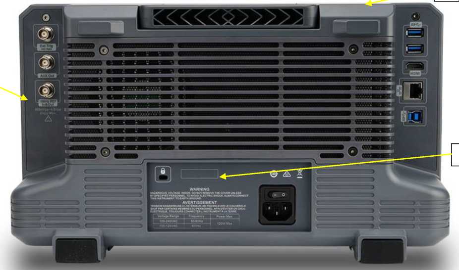 Внешний вид. Осциллографы цифровые, http://oei-analitika.ru рисунок № 2