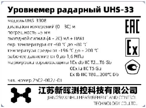 Внешний вид. Уровнемеры радарные, http://oei-analitika.ru рисунок № 6