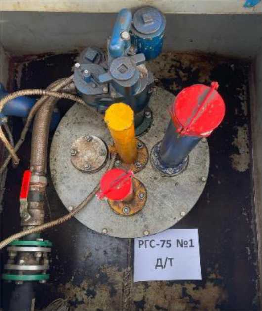 Внешний вид. Резервуары стальные горизонтальные цилиндрические, http://oei-analitika.ru рисунок № 4