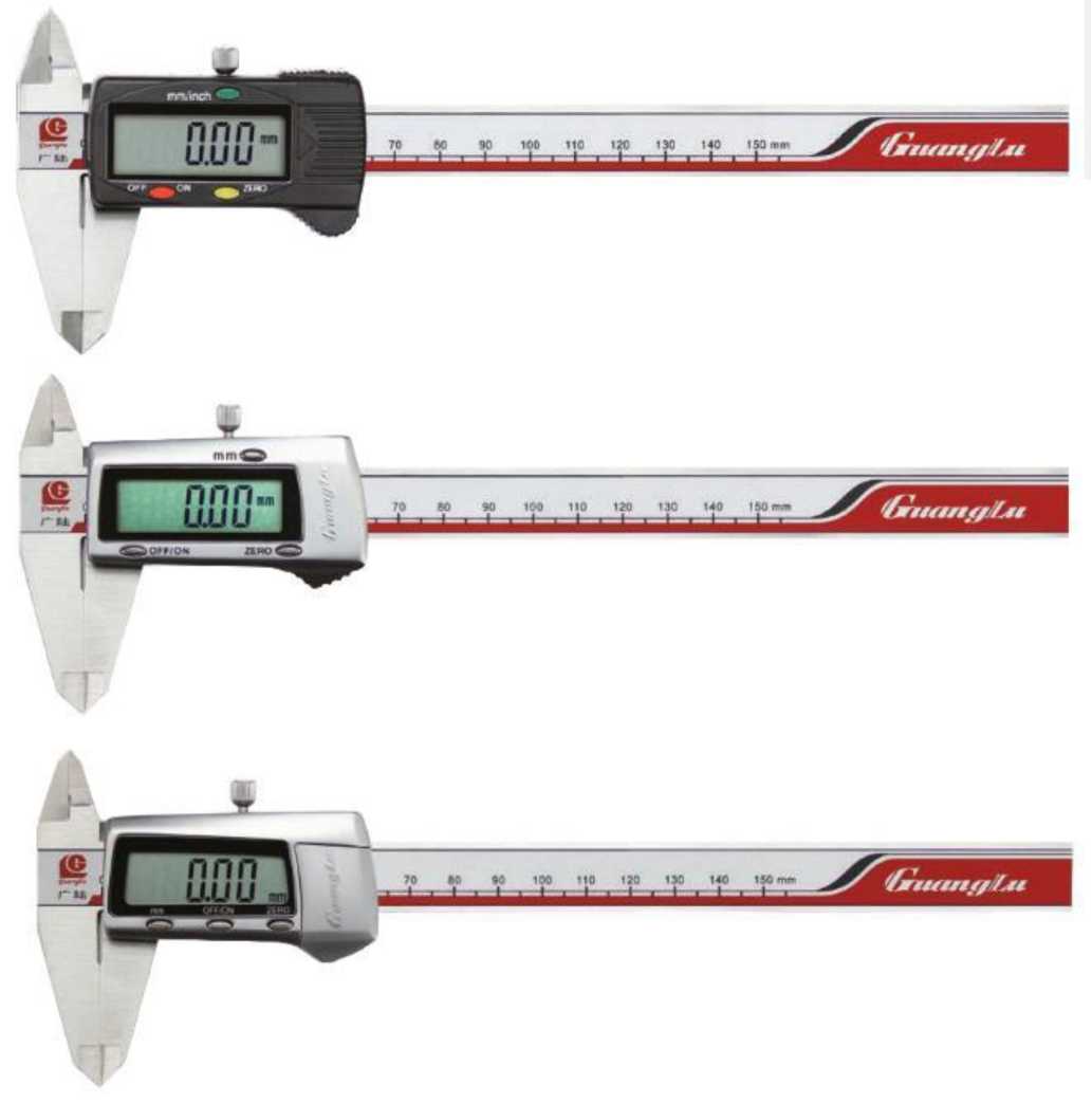 Внешний вид. Штангенциркули GuangLu (), http://oei-analitika.ru 