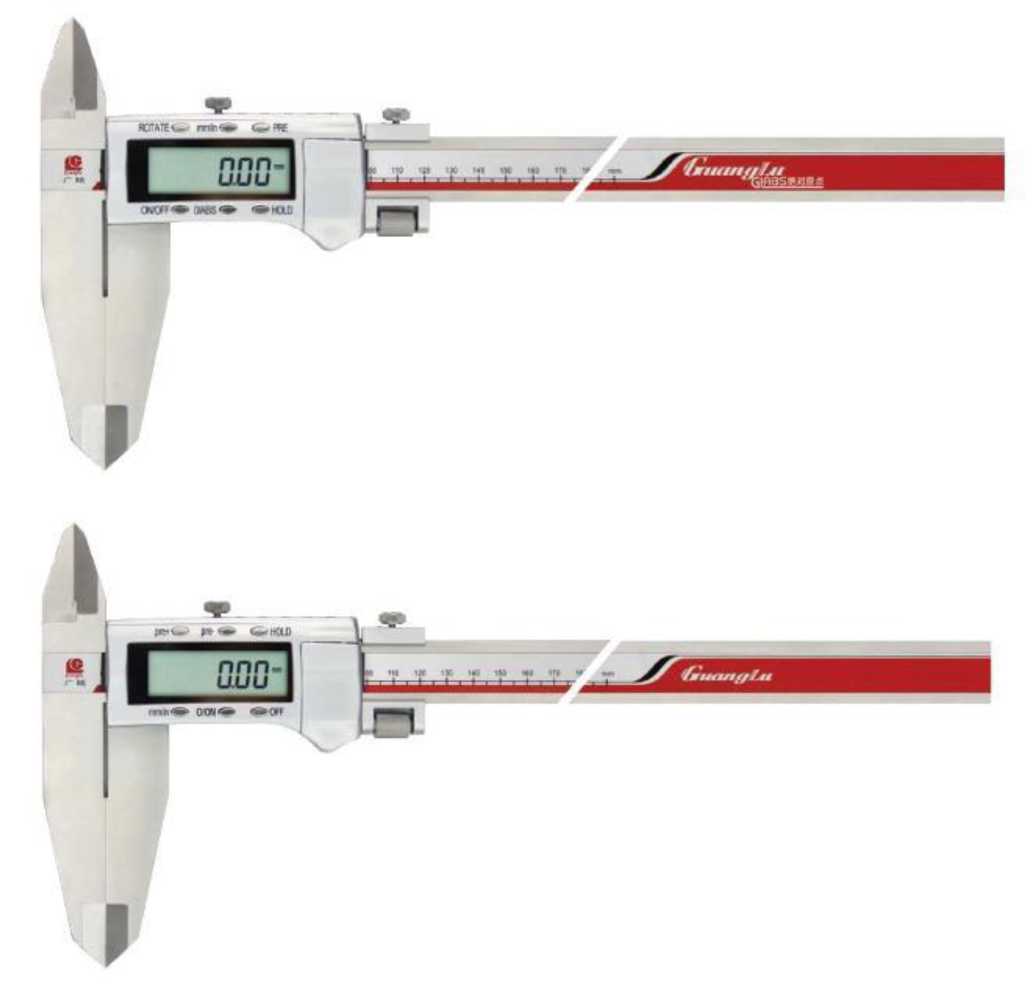 Внешний вид. Штангенциркули GuangLu (), http://oei-analitika.ru 