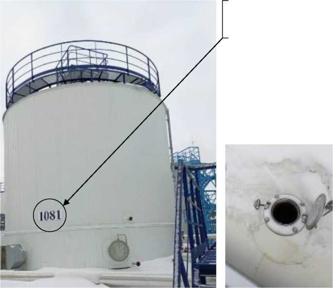 Внешний вид. Резервуары стальные вертикальные цилиндрические (РВС-400), http://oei-analitika.ru 