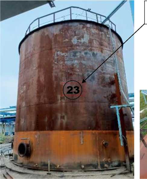 Внешний вид. Резервуары стальные вертикальные цилиндрические, http://oei-analitika.ru рисунок № 4