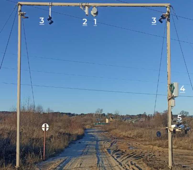 Внешний вид. Посты автоматического учёта и контроля провозимых насыпных грузов, http://oei-analitika.ru рисунок № 2