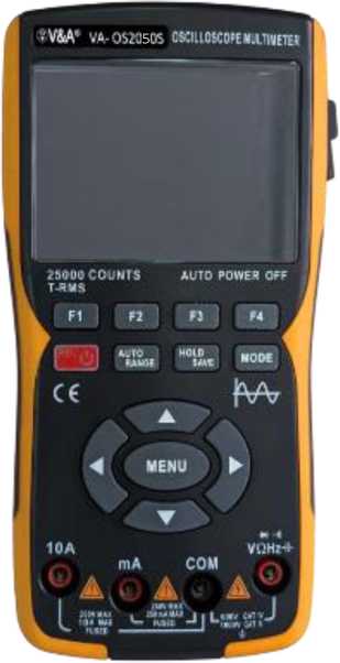 Внешний вид. Осциллографы-мультиметры цифровые, http://oei-analitika.ru рисунок № 2