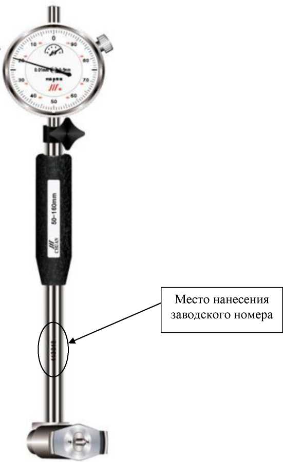 Внешний вид. Нутромеры индикаторные, http://oei-analitika.ru рисунок № 1