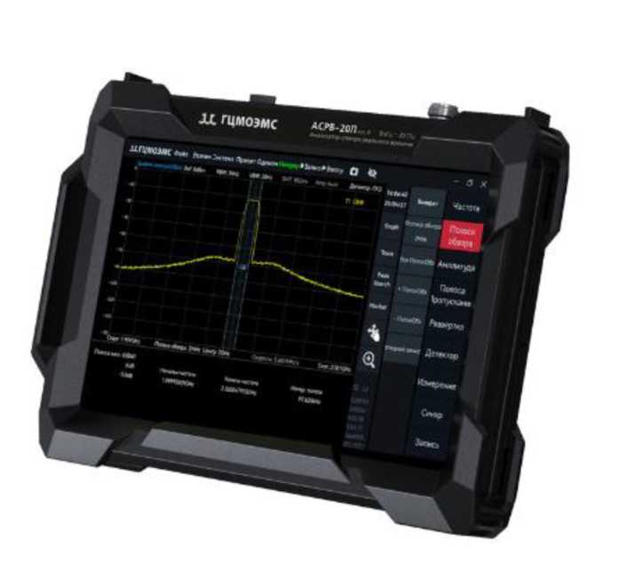 Внешний вид. Анализаторы спектра реального времени портативные, http://oei-analitika.ru рисунок № 2