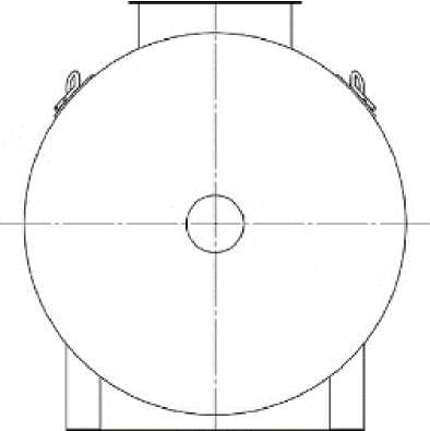 Внешний вид. Резервуары горизонтальные стальные цилиндрические, http://oei-analitika.ru рисунок № 4