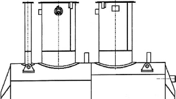 Внешний вид. Резервуар стальной горизонтальный цилиндрический, http://oei-analitika.ru рисунок № 3
